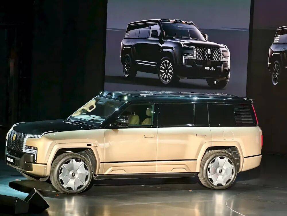 128萬起!比亞迪車皇開賣,戴24K黃金車標,還能隔空開車窗